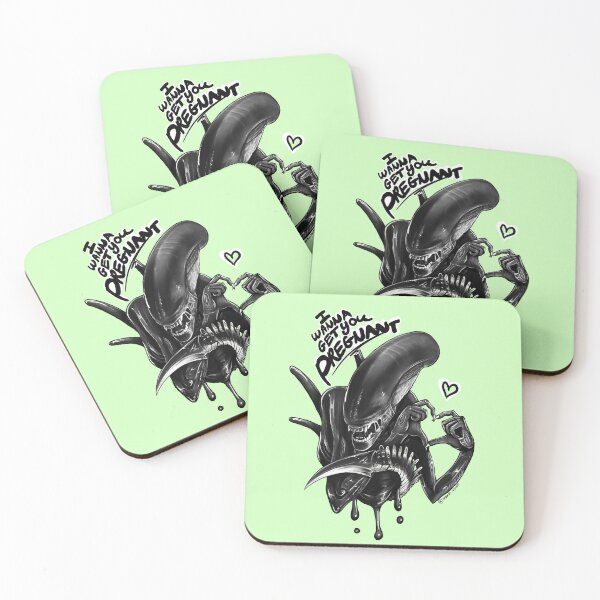 Item preview, Alien: I wanna get you pregnant designed and sold by Amanda Excell.