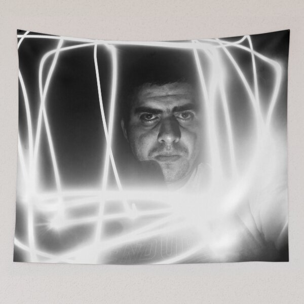 Item preview, portrait in light painting 6 designed and sold by felipequeiroz.