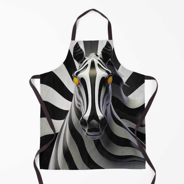 Artikelvorschau, Auffallende abstrakte Zebrakunst Hypnotic 3D entworfen und verkauft von Amanda's Factory.