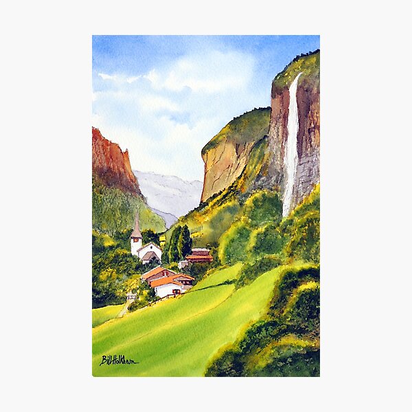 Item preview, Lauterbrunnen Switzerland designed and sold by William Holkham.