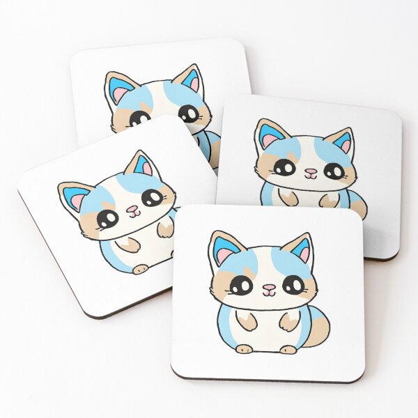 Item preview, Kawaii Snowshoe Cat designed and sold by CuteAndAesthetic.