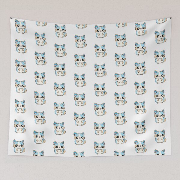 Item preview, Kawaii Snowshoe Cat designed and sold by CuteAndAesthetic.