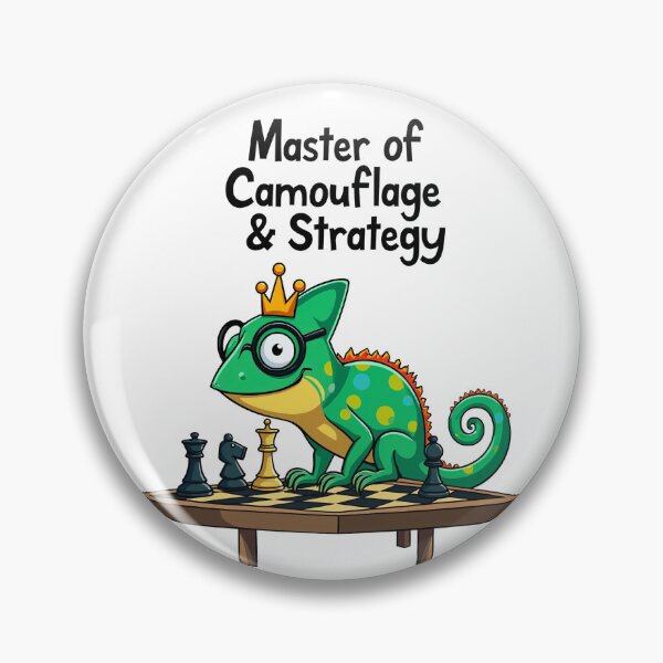 Item preview, Chameleon Master of Camouflage & Strategy  designed and sold by Bulwshop.