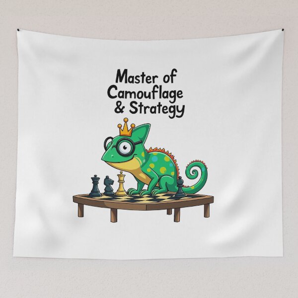 Item preview, Chameleon Master of Camouflage & Strategy  designed and sold by Bulwshop.