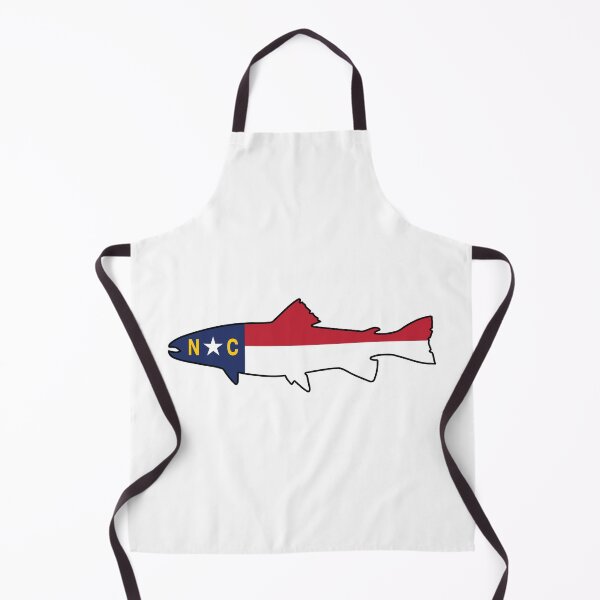 Item preview, North Carolina State Flag Trout Fishing Classic designed and sold by BikeVoucherJr.