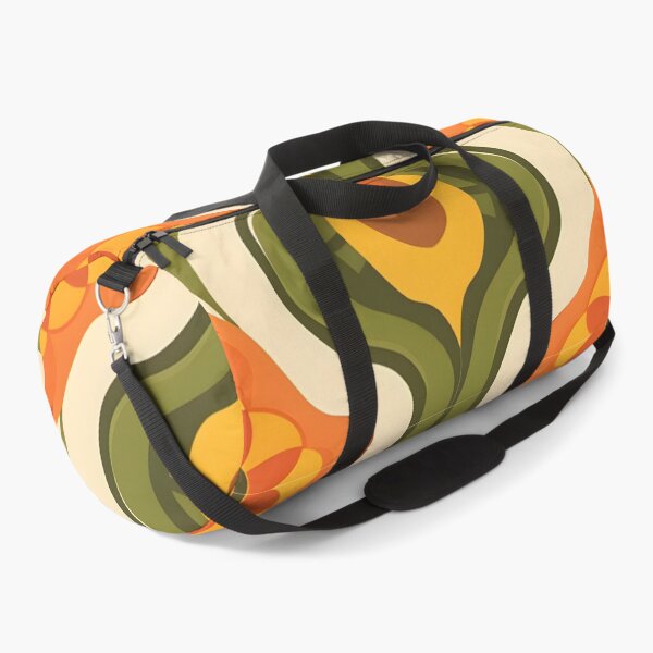 Item preview, Green Yellow Orange Mirror Image Folk Pattern designed and sold by CoolMantras.
