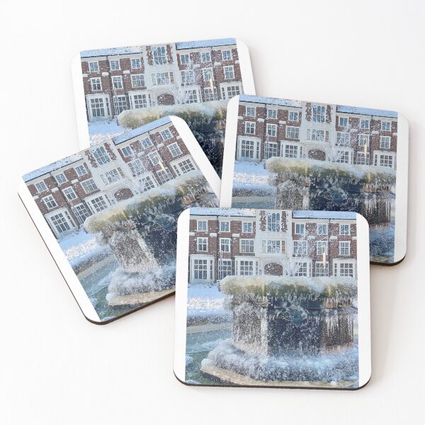 Item preview, Frozen Fountain Old English Building  designed and sold by allymcdonald.