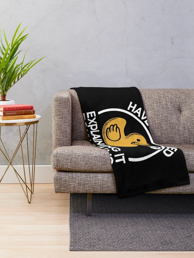 Thumbnail 2 of 6, Throw Blanket, Rubberduck Debugging: Coding Humor for Programmers designed and sold by bearification.