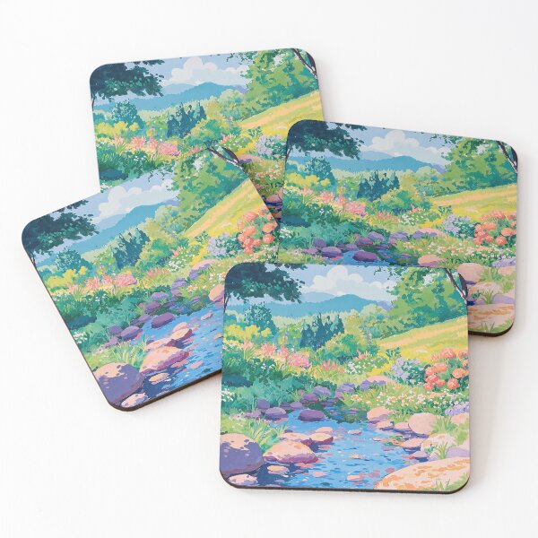 Item preview, Beautiful Anime Art 12 | Anime Scenery | Anime Landscape | Studio Ghibli | Makoto Shinkai | Lofi Scenery designed and sold by Animania-AnimeS.