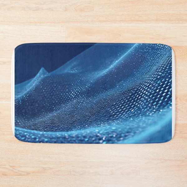 Item preview, Blue background with a set of dots, an abstract image. In the style of infinity nets designed and sold by anytka.