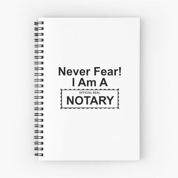 Item preview, Never Fear! I Am A Notary designed and sold by tommywvcacher.