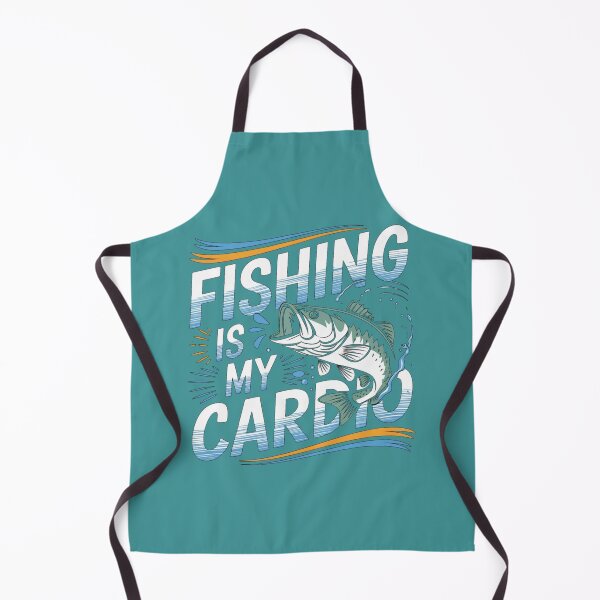 Item preview, Fishing is My Cardio designed and sold by ArtBryz.