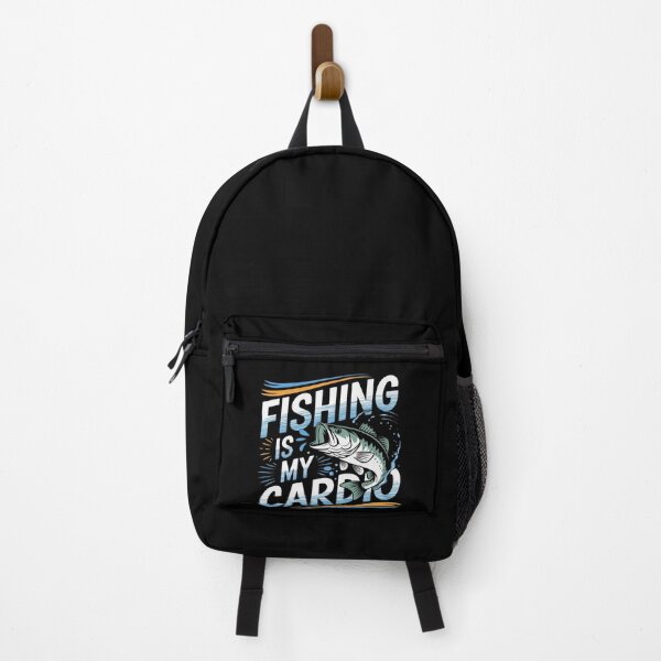 Vista previa del artículo con la obra «La pesca es mi cardio», diseñado y vendido por GBryzgiel.