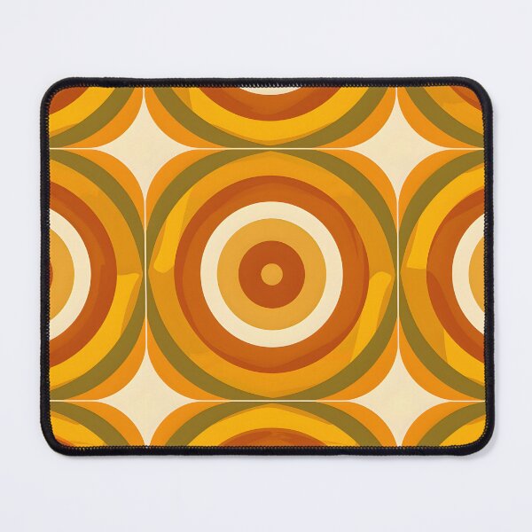 Item preview, Hypnotic Circles 70s Disco Pattern designed and sold by CoolMantras.