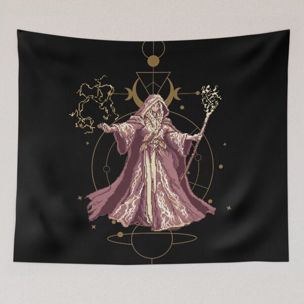 Item preview, Great Lightening Mage Pixel Art RPG designed and sold by CriaCreative.