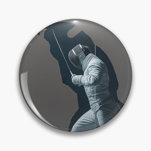 Item preview, Fencer holding a épée  designed and sold by GearGrafix.