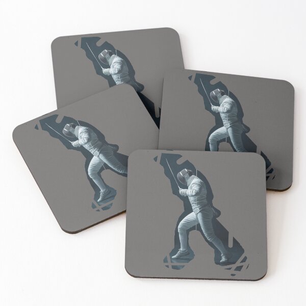 Item preview, Fencer holding a épée  designed and sold by GearGrafix.