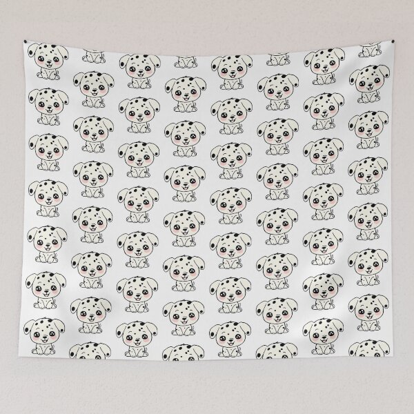 Item preview, Kawaii Dalmatian Puppy designed and sold by CuteAndAesthetic.