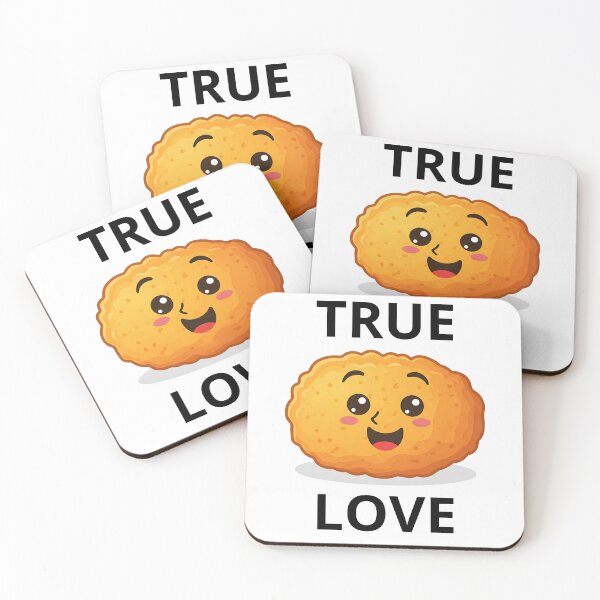 Item preview, TRUE LOVE Funny Chicken Nugget Design designed and sold by Kaczorek-Shop.