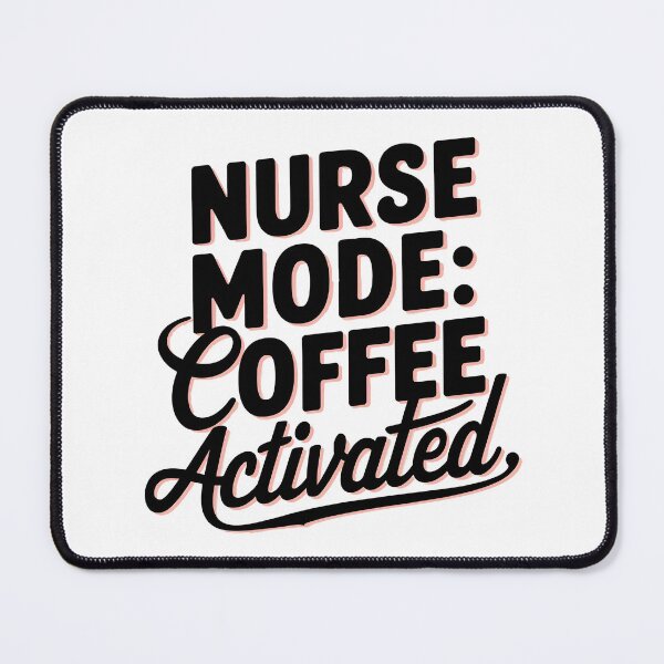 Item preview, Nurse Mode: Coffee Activated designed and sold by SRXTees.