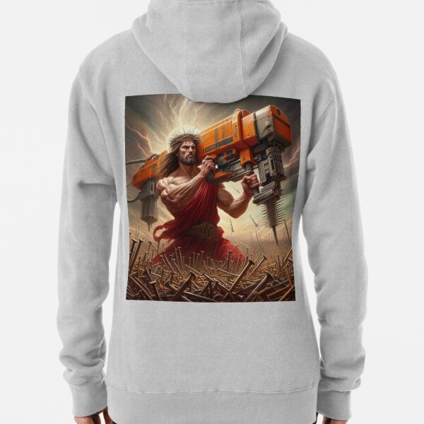 Item preview, Jesus & dragons designed and sold by BantrHub.