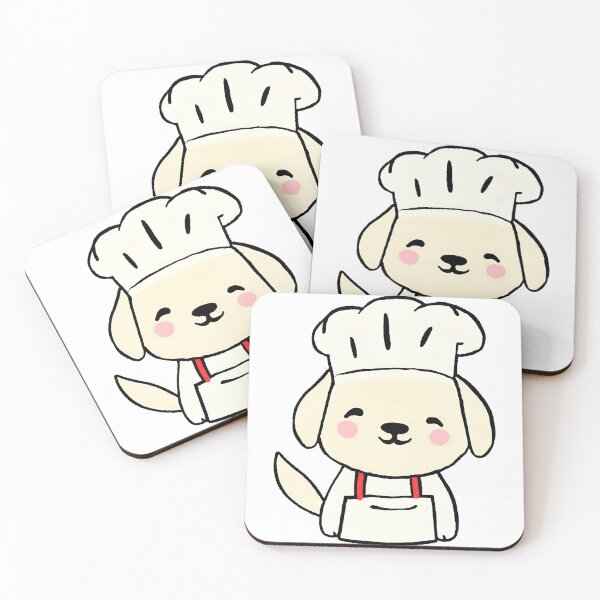 Item preview, Kawaii Dog Chef designed and sold by CuteAndAesthetic.