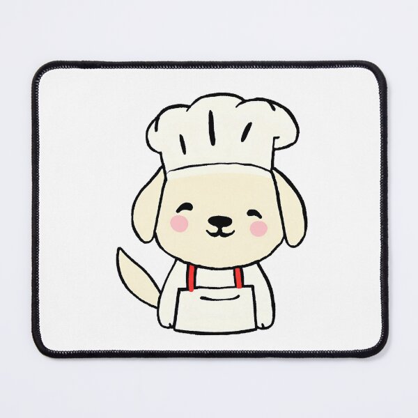 Item preview, Kawaii Dog Chef designed and sold by CuteAndAesthetic.