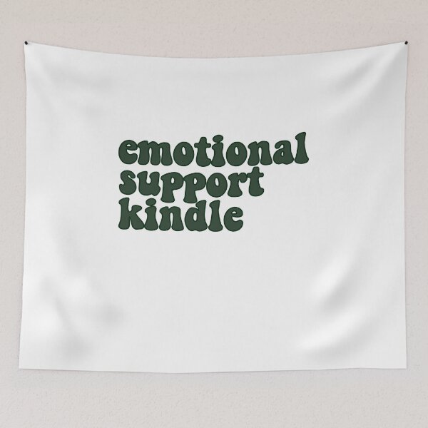 Item preview, forest green - emotional support kindle  designed and sold by jessicaleah15.