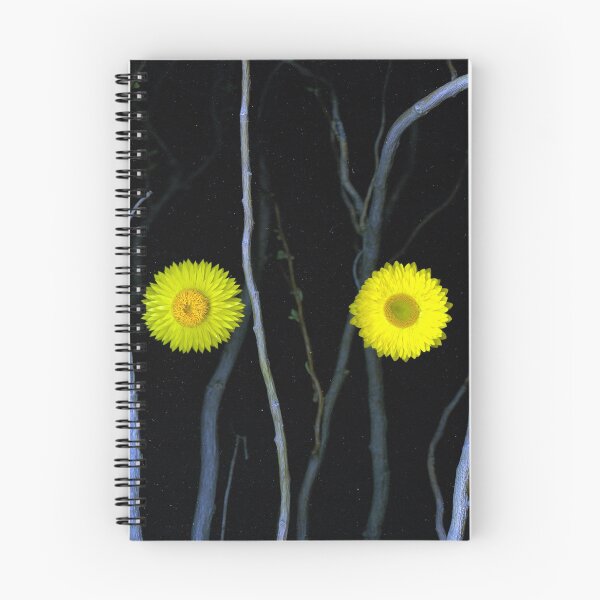 Item preview, Offworld Strawflowers Dark Floral designed and sold by LindasPhotoArt.