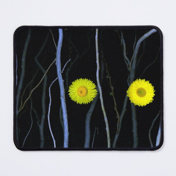Item preview, Offworld Strawflowers Dark Floral designed and sold by LindasPhotoArt.
