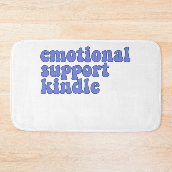 Item preview, purple retro - emotional support kindle  designed and sold by jessicaleah15.