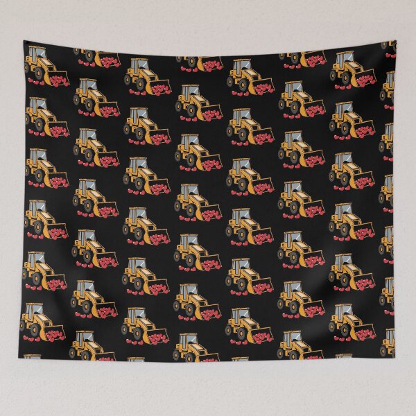 Item preview, I love bulldozer designed and sold by Red-forever.