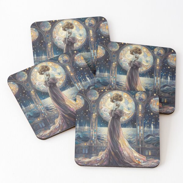 Item preview, full moon designed and sold by Art-Nouveau-Dsg.