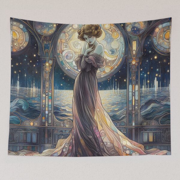 Item preview, full moon designed and sold by Art-Nouveau-Dsg.