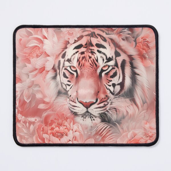 Item preview, Tiger among flowers. designed and sold by MagelliShop.