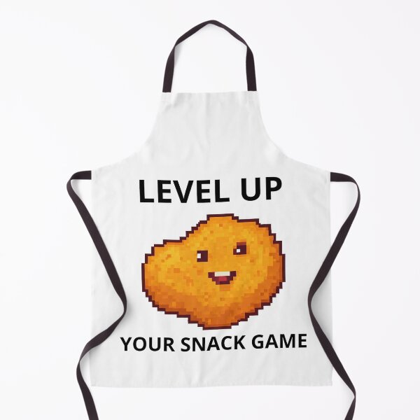 Item preview, LEVEL UP YOUR SNACK GAME Funny Chicken Nugget Design designed and sold by Kaczorek-Shop.