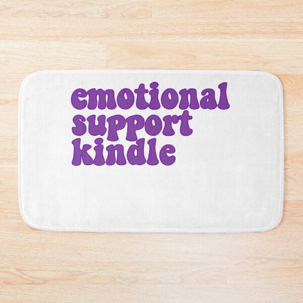 Item preview, dark purple duotone - emotional support kindle  designed and sold by jessicaleah15.