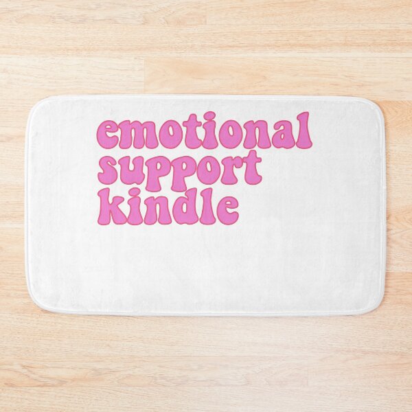 Item preview, pink duotone - emotional support kindle  designed and sold by jessicaleah15.