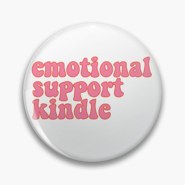 Item preview, rust pink duotone - emotional support kindle  designed and sold by jessicaleah15.
