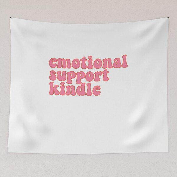 Item preview, rust pink duotone - emotional support kindle  designed and sold by jessicaleah15.