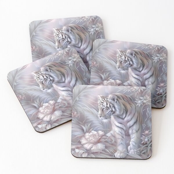 Item preview, Tiger among flowers. designed and sold by MagelliShop.