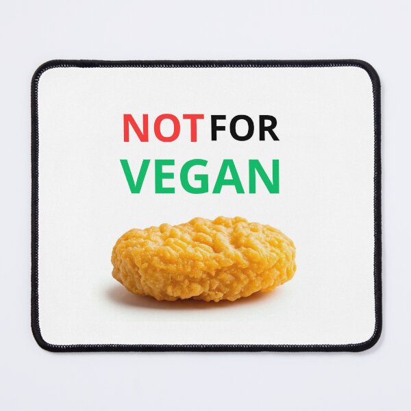 Item preview, NOT FOR VEGAN FUNNY NUGGET DESIGN designed and sold by Kaczorek-Shop.