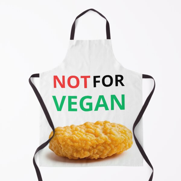 Item preview, NOT FOR VEGAN FUNNY NUGGET DESIGN designed and sold by Kaczorek-Shop.