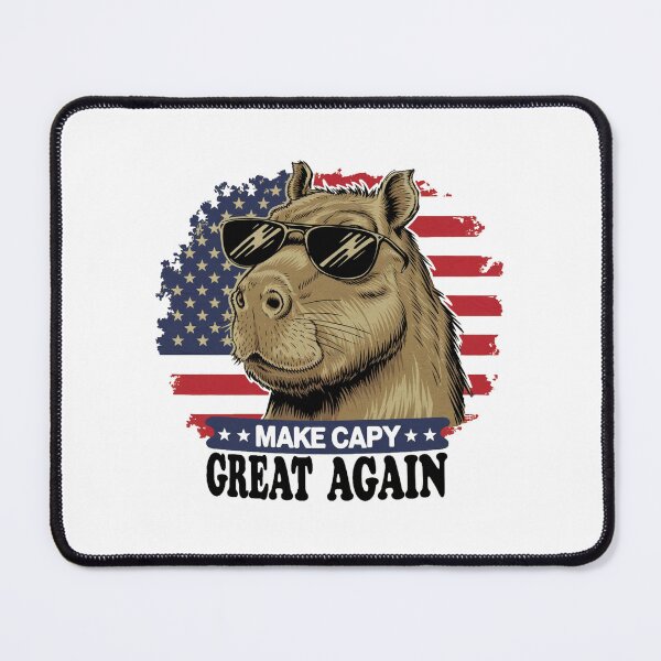 Item preview, Make Capy Great Again – Funny Capybara Patriotic Design designed and sold by CircinusStore.