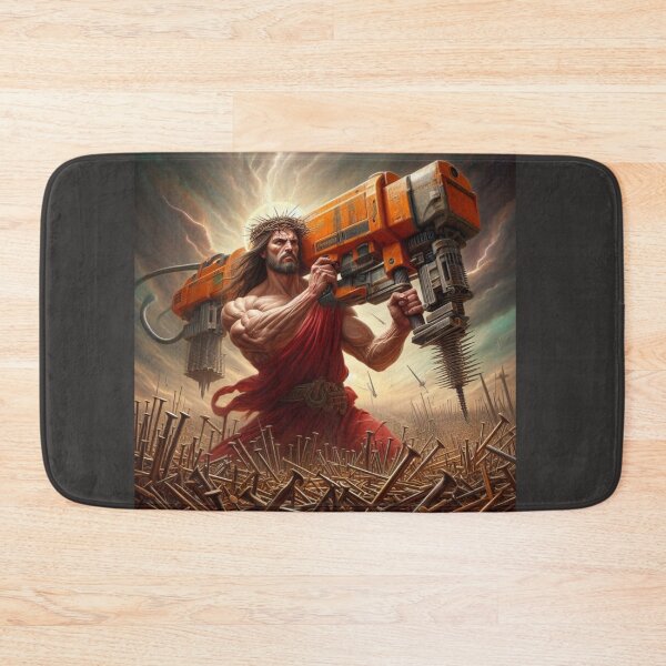 Item preview, Jesus & dragons designed and sold by BantrHub.