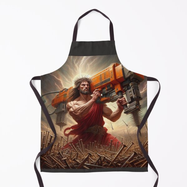 Item preview, Jesus & dragons designed and sold by BantrHub.