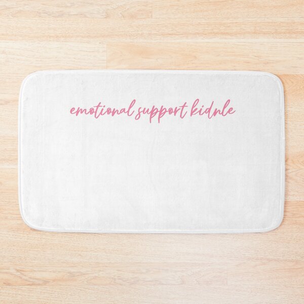Item preview, rust pink cursive handwritten - emotional support kindle  designed and sold by jessicaleah15.