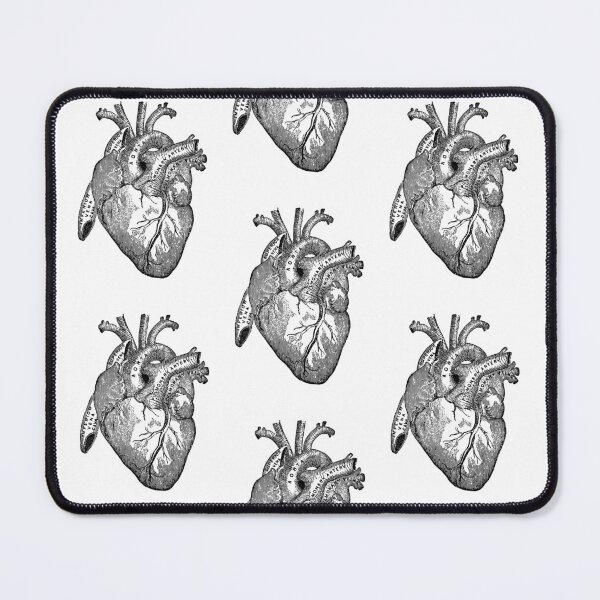 Item preview, Heart to Heart - Victorian Anatomical Drawing Human Heart designed and sold by Pixelchicken.