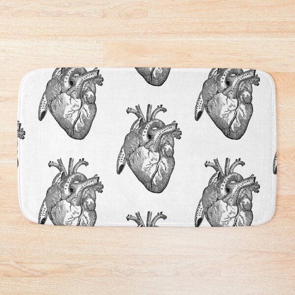 Item preview, Heart to Heart - Victorian Anatomical Drawing Human Heart designed and sold by Pixelchicken.