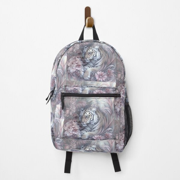 Item preview, Tiger among flowers. designed and sold by MagelliShop.